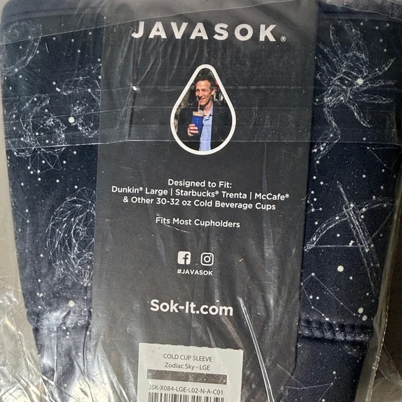 Set of 2 large Java Soks for coffee succulent and night sky - Picture 3 of 3